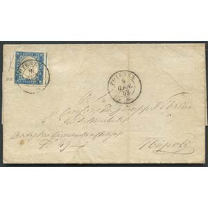 09.01.1863, Letter sent from ... 
