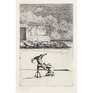 Etching, 26 x 19 cmLot of 18 ... 