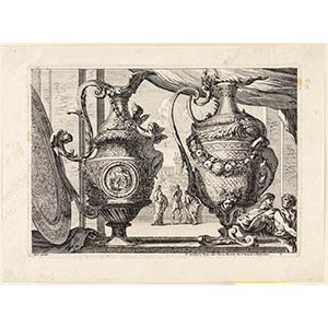 Jean Le Pautre (1618- 1682)Vases ... 