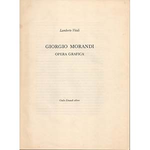 Giorgio Morandi(1890-1964)Still ... 