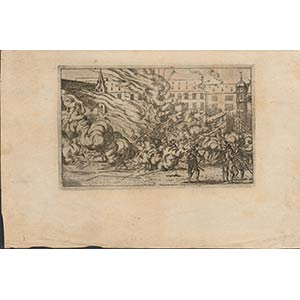 Anonymous 17th century etcher Battle ... 