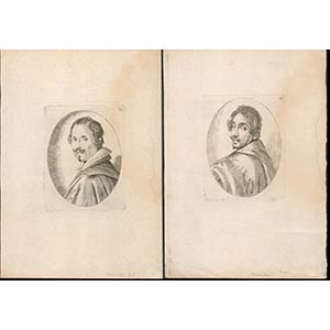 Ottavio Leoni (1578-1630)Coppia di ritratti: ... 