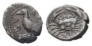 Sicily, Akragas, c. 450-440 BC. AR Litra ... 