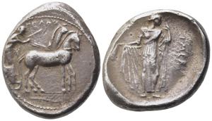 Sicily, Himera, c. 460 BC. Replica of AR ... 
