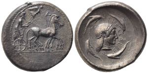Sicily, Syracuse. Hieron I (478-466 BC). ... 