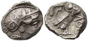 Attica, Athens, c. 350-294 BC. Replica of AR ... 
