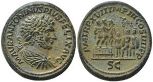 Caracalla (198-217). Replica of Æ ... 