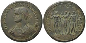 Diocletian (284-305). Replica of Æ ... 