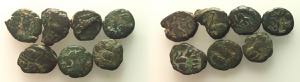 Lot of 7 Oriental Greek Æ coins, to be ... 