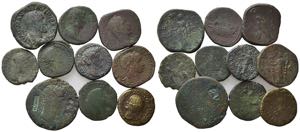 Lot of 15 Roman Imperial Æ coins, to be ... 