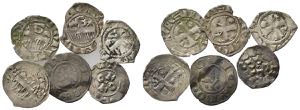Lot of 6 BI Medieval coins, to be catalog. ... 