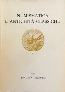 AA.VV. Quaderni Ticinesi. Numismatica e ... 