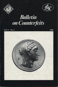 AA.VV. - Bulletin on counterfeits. Vol. 9 n. ... 