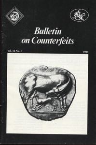 AA.VV. - Bulletin on counterfeits. Vol. 12 ... 
