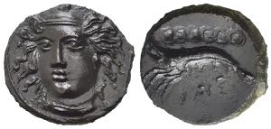 Sicily, Himera, c. 412-409 BC. Æ Hemilitron ... 
