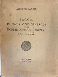 Santini A. - Saggio di Catalogo Generale ... 