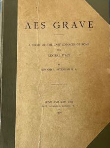 Sydenham E.A. Aes Grave, A Study of The Cast ... 