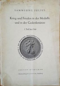 Gaettens R. Katalog VI. Sammlung Julius. ... 