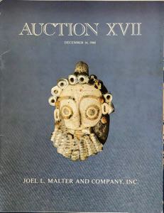 Malter J. L.  Auction XVII. Ancient Glass. ... 