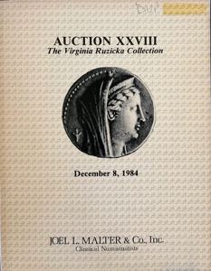 Malter J. L.  Auction XXVIII.  Collection ... 