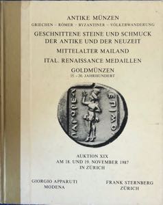 Sternberg F. Apparuti G. Auktion XIX, Antike ... 