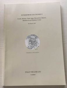 Vecchi I. Nummorum Auctiones No.5. Greek, ... 