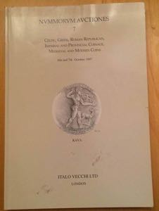 Vecchi I. Nummorum Auctiones No. 7. Celtic, ... 