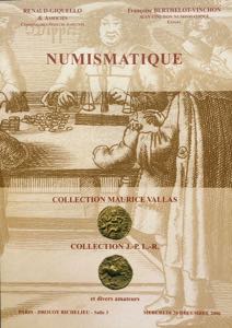 Vinchon F. B. Numismatique Collection ... 