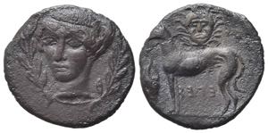 Sicily, Segesta, c. 412-400 BC. AR Litra ... 