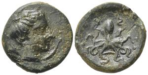 Sicily, Syracuse, c. 435-415 BC. Æ Onkia ... 