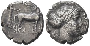 Sicily, Syracuse, c. 420-415 BC. AR ... 
