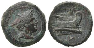 Anonymous, Luceria, c. 214-212 BC. Æ ... 