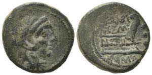 C. Aburius Geminus, Rome, 134 BC. Æ ... 