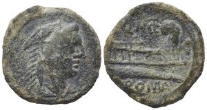 Q. Caecilius Metellus, Rome, 130 BC. Æ ... 