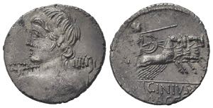 C. Licinius L.f. Macer, Rome, 84 BC. AR ... 