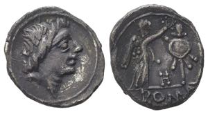 Anonymous, Rome, 81 BC. AR Quinarius (15mm, ... 