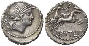 L. Rutilius Flaccus, Rome, 77 BC. AR ... 