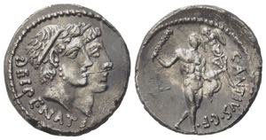 Roman Imperatorial, C. Antius C.f. Restio, ... 