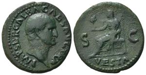 Galba (68-69). Æ As (27mm, 8.88g). Rome, AD ... 