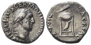 Vitellius (AD 69). AR Denarius (18mm, ... 