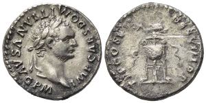 Domitian (81-96). AR Denarius (18mm, 2.89g). ... 