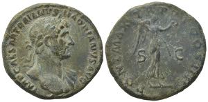 Hadrian (117-138). Æ As (27mm, 11.48g). ... 