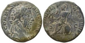 Commodus (177-192). Æ As (24mm, 11.73g). ... 