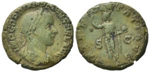 Gordian III (238-244). Æ As (25mm, 9.91g). ... 
