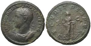 Gordian III (238-244). Æ As (24mm, 9.49g). ... 