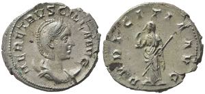 Herennia Etruscilla (Augusta 249-251). AR ... 