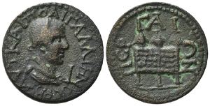 Gallienus (254-268). Pamphylia, Perge. Æ 10 ... 
