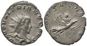Divus Valerian II (Died 258). AR ... 