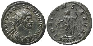 Diocletian (284-305). Radiate (22mm, 4.04g). ... 