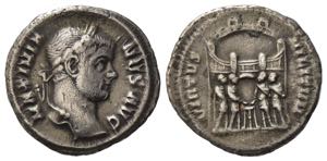Maximianus (286-305). AR Argenteus (19mm, ... 